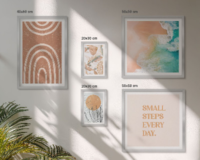 Decorațiune de perete set tablouri Decorațiuni elegante din plante