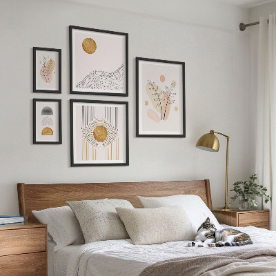 Polyptic înrămat Plante minimaliste elegante