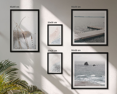 Polyptic înrămat Peisaje marine minimaliste