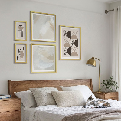 Decorațiune de perete set tablouri Geometrie a formelor abstracte