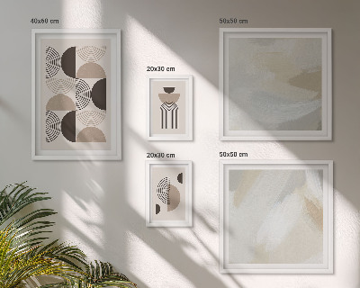Decorațiune de perete set tablouri Geometrie a formelor abstracte
