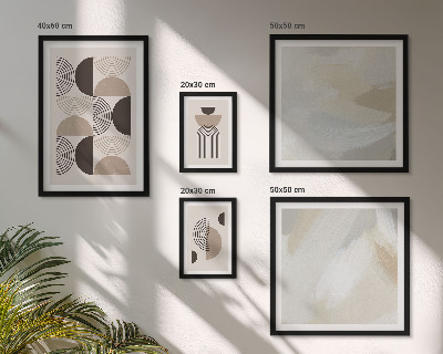 Decorațiune de perete set tablouri Geometrie a formelor abstracte