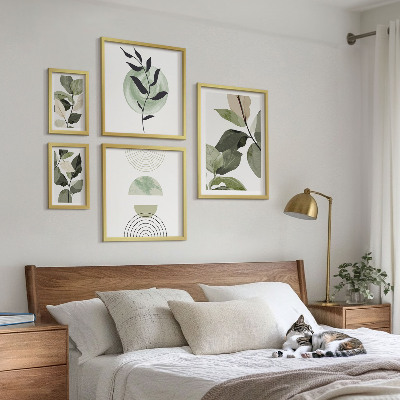 Polyptic înrămat Motive vegetale scandinave