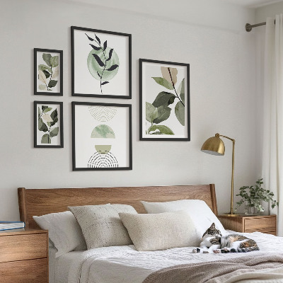 Polyptic înrămat Motive vegetale scandinave