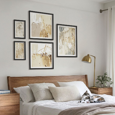 Decorațiune de perete set tablouri Compoziții minimaliste abstracte