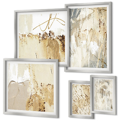 Decorațiune de perete set tablouri Compoziții minimaliste abstracte