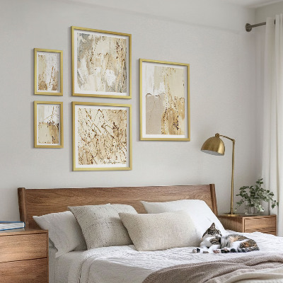 Decorațiune de perete set tablouri Texturi moderne abstracte