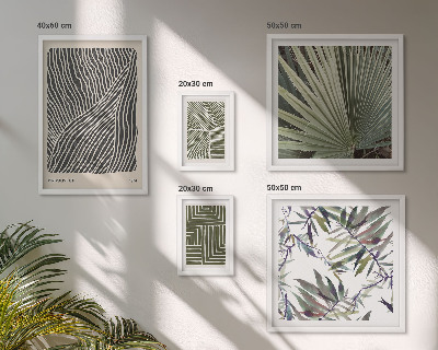 Decorațiune de perete set tablouri Modele minimaliste de plante