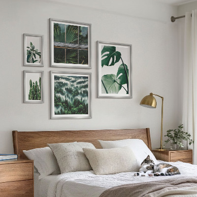 Decorațiune de perete set tablouri Inspirații din plante din zonele tropicale