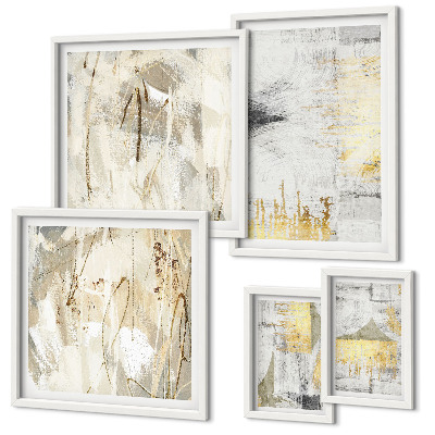 Decorațiune de perete set tablouri Modele abstracte elegante