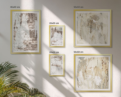 Decorațiune de perete set tablouri Compoziții neutre abstracte