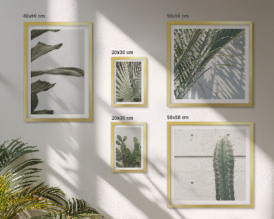 Decorațiune de perete set tablouri Accente moderne de plante
