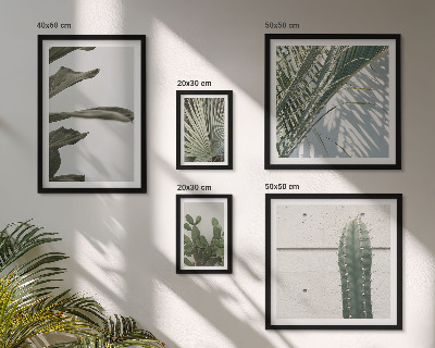 Decorațiune de perete set tablouri Accente moderne de plante