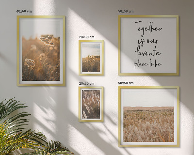 Decorațiune de perete set tablouri Zicale despre peisaje naturale și flori