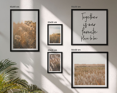 Decorațiune de perete set tablouri Zicale despre peisaje naturale și flori