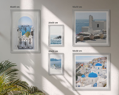 Polyptic înrămat Vederi ale Greciei mediteraneene