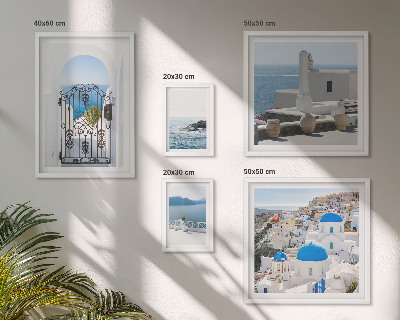 Polyptic înrămat Vederi ale Greciei mediteraneene