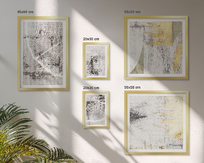 Decorațiune de perete set tablouri Modele neutre abstracte