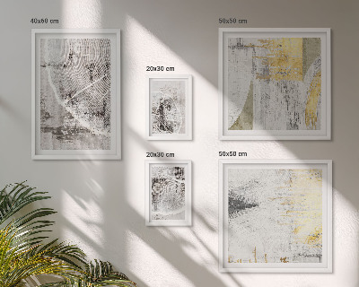 Decorațiune de perete set tablouri Modele neutre abstracte