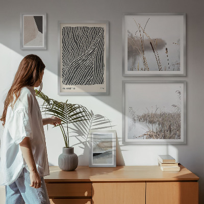 Decorațiune de perete set tablouri Artă minimalistă a naturii