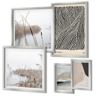 Decorațiune de perete set tablouri Artă minimalistă a naturii