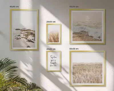Set tablouri decorative pentru perete cu peisaje naturale din natură