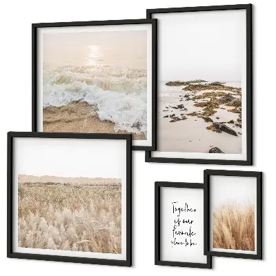 Set tablouri decorative pentru perete cu peisaje naturale din natură