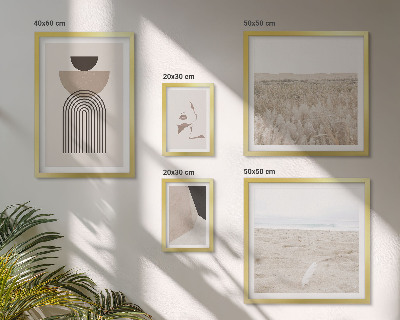 Decorațiune de perete set tablouri Peisaje abstracte elegante