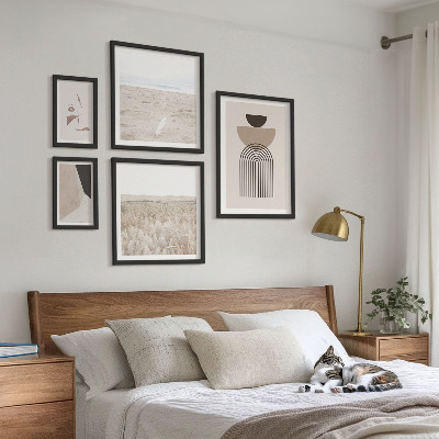 Decorațiune de perete set tablouri Peisaje abstracte elegante