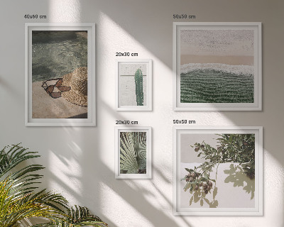 Decorațiune de perete set tablouri Relaxare cu apă pentru plante de vară