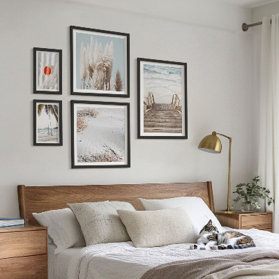Decorațiune de perete set tablouri Vederi la plajă și natură