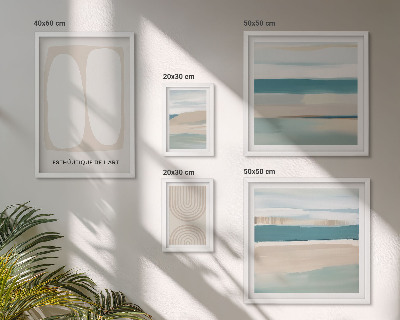 Decorațiune de perete set tablouri Compoziții abstracte din natură