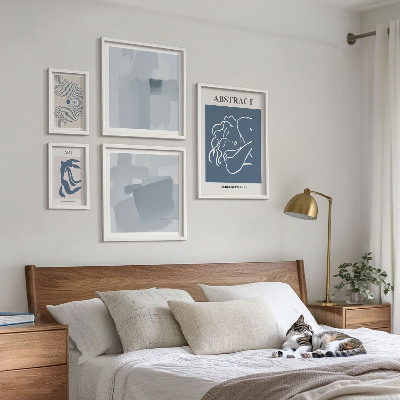 Decorațiune de perete set tablouri Abstracțiuni minimaliste elegante
