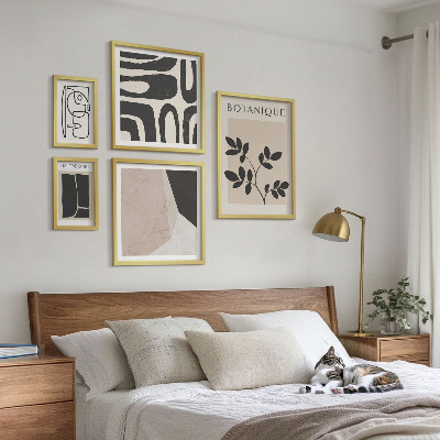 Decorațiune de perete set tablouri Grafică minimalistă elegantă