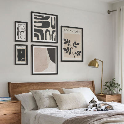 Decorațiune de perete set tablouri Grafică minimalistă elegantă