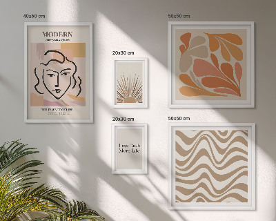 Decorațiune de perete set tablouri Stil abstract modern