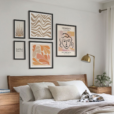Decorațiune de perete set tablouri Stil abstract modern