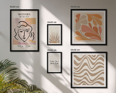 Decorațiune de perete set tablouri Stil abstract modern
