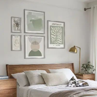 Set de tablouri decorative pentru perete compoziții elegante cu plante