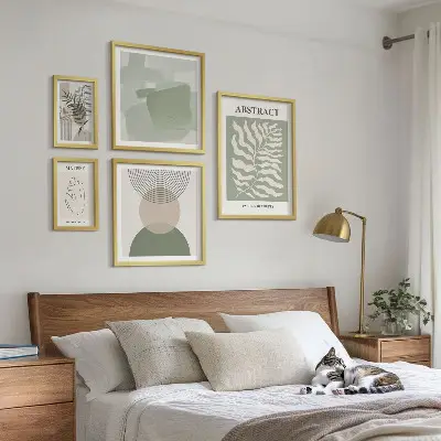 Set de tablouri decorative pentru perete compoziții elegante cu plante