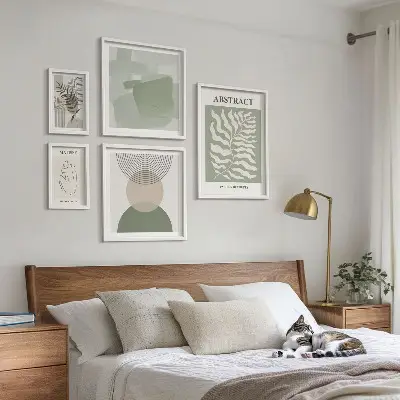 Set de tablouri decorative pentru perete compoziții elegante cu plante