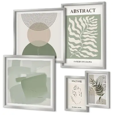 Set de tablouri decorative pentru perete compoziții elegante cu plante