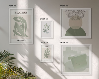Decorațiune de perete set tablouri Stil modern cu abstracție