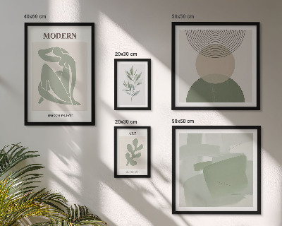 Decorațiune de perete set tablouri Stil modern cu abstracție