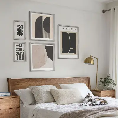 Grafică minimalistă tablou elegant înrămat