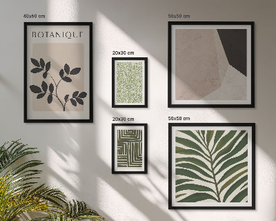 Decorațiune de perete set tablouri Inspirații moderne din plante