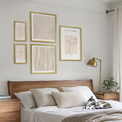 Decorațiune de perete set tablouri Forme minimaliste ale frumuseții
