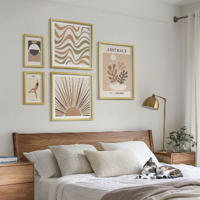 Decorațiune de perete set tablouri Abstracțiuni elegante ale plantelor