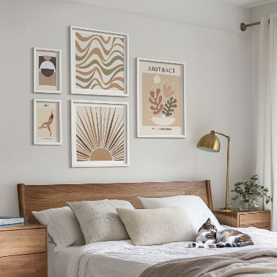 Decorațiune de perete set tablouri Abstracțiuni elegante ale plantelor