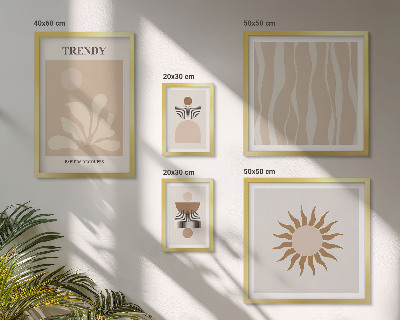 Decorațiune de perete set tablouri Decorațiuni abstracte elegante